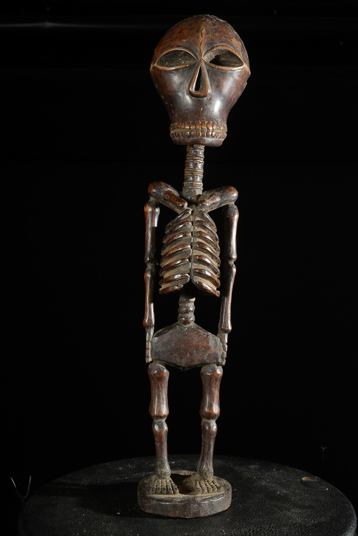 Squelette Songye Memento Mori - RDC Zaire