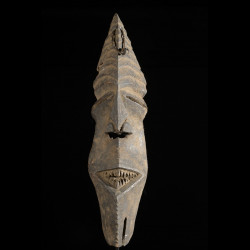 Masque casque polychrome - Kuba / Biombo  - RDC Zaire