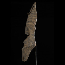 Masque casque polychrome - Kuba / Biombo  - RDC Zaire