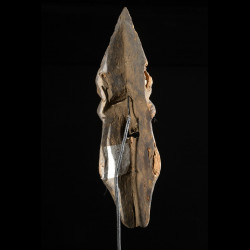 Masque casque polychrome - Kuba / Biombo  - RDC Zaire