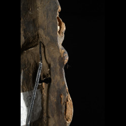 Masque casque polychrome - Kuba / Biombo  - RDC Zaire