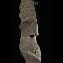 Masque casque polychrome - Kuba / Biombo  - RDC Zaire