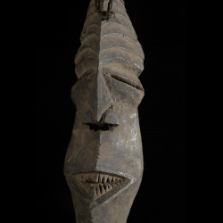 Masque casque polychrome - Kuba / Biombo  - RDC Zaire