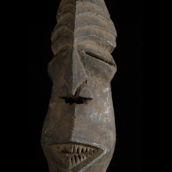 Masque casque polychrome - Kuba / Biombo  - RDC Zaire
