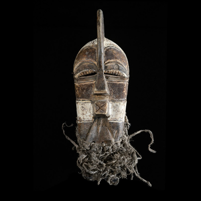 Masque Rituel Kifwebe - Luba / Songye - RDC Zaire