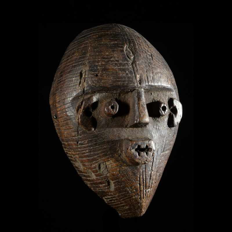 Masque de circoncision Kakongo - Metoko - RDC Zaire