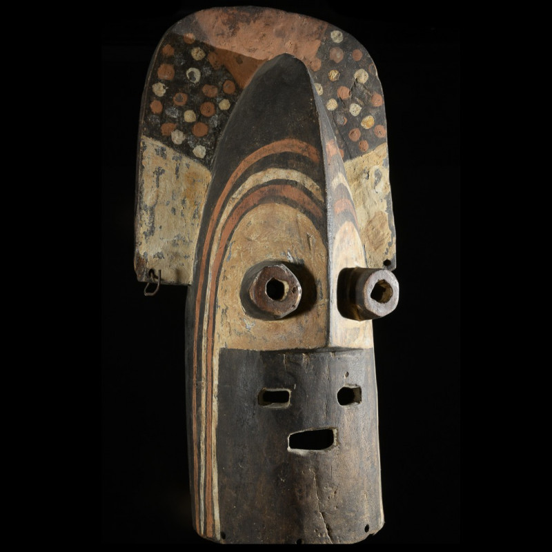 Masque anthropomorphique - Tetela - RDC Zaire - Masques africains