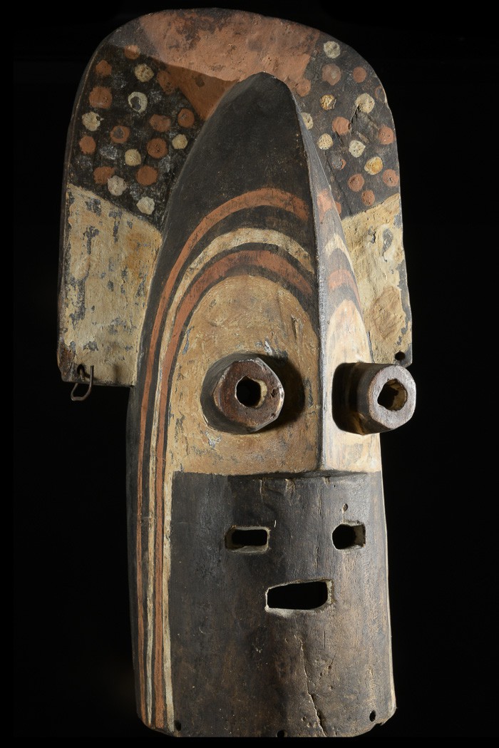 Masque anthropomorphique - Tetela - RDC Zaire - Masques africains