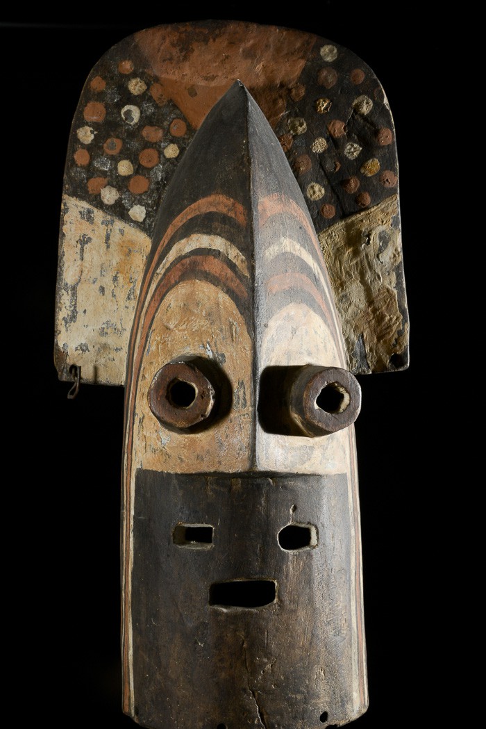 Masque anthropomorphique - Tetela - RDC Zaire - Masques africains