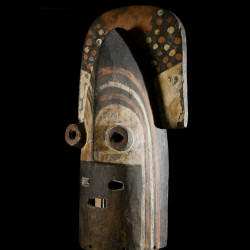 Masque anthropomorphique - Tetela - RDC Zaire - Masques africains