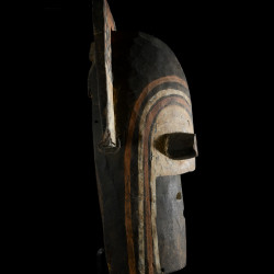 Masque anthropomorphique - Tetela - RDC Zaire - Masques africains