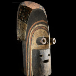 Masque anthropomorphique - Tetela - RDC Zaire - Masques africains