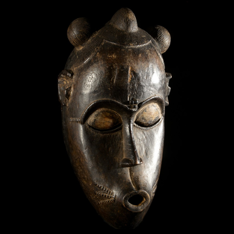 Masque Facial MBlo - Baoule - Côte d'Ivoire