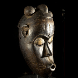 Masque Facial MBlo - Baoule - Côte d'Ivoire