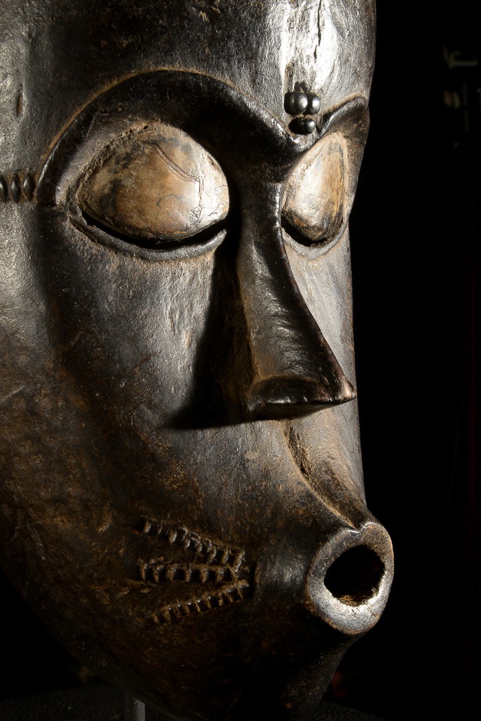 Masque Casque MBlo - Baoule - Côte d'Ivoire