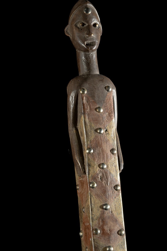 Cuillere en bois polychrome - Ngata - République Démocratique du Congo