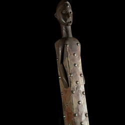 Cuillere en bois polychrome - Ngata - République Démocratique du Congo