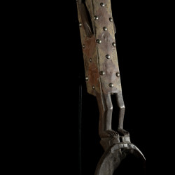 Cuillere en bois polychrome - Ngata - République Démocratique du Congo