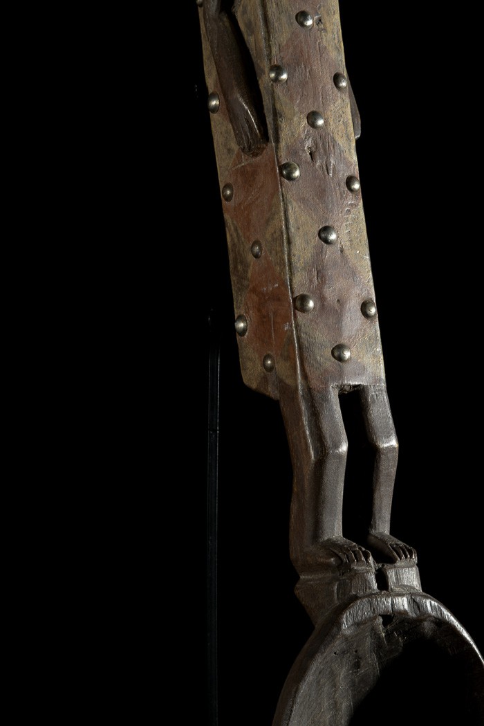 Cuillere en bois polychrome - Ngata - République Démocratique du Congo