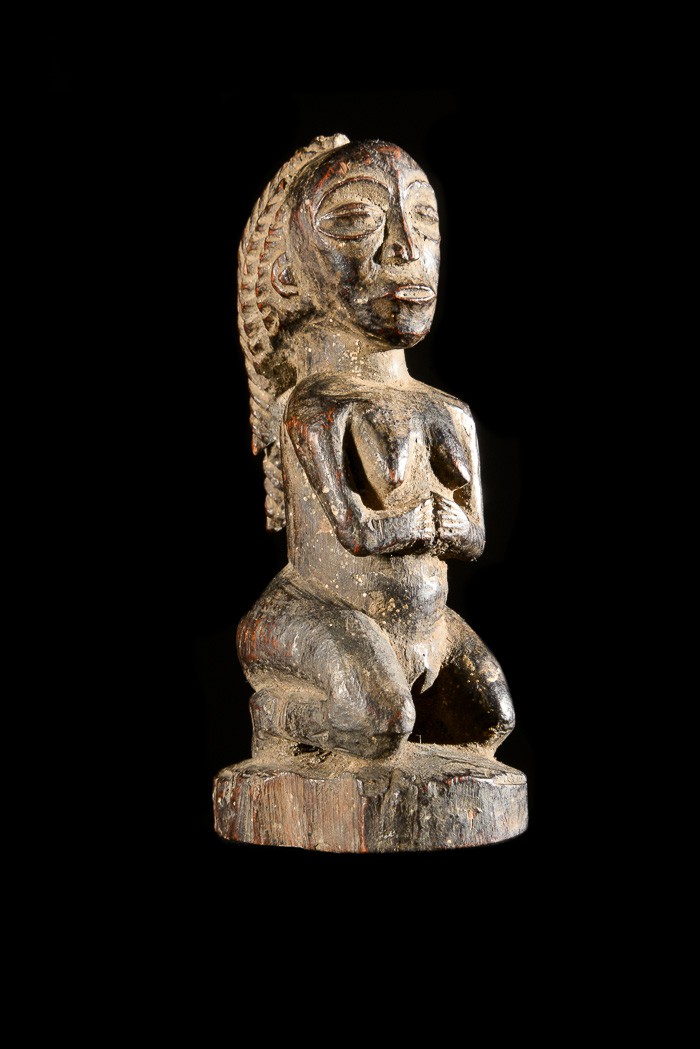 Statue cultuelle amulette - Tabwa - RDC Zaire