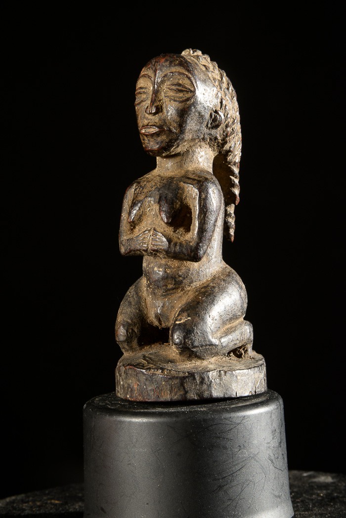 Statue cultuelle amulette - Tabwa - RDC Zaire