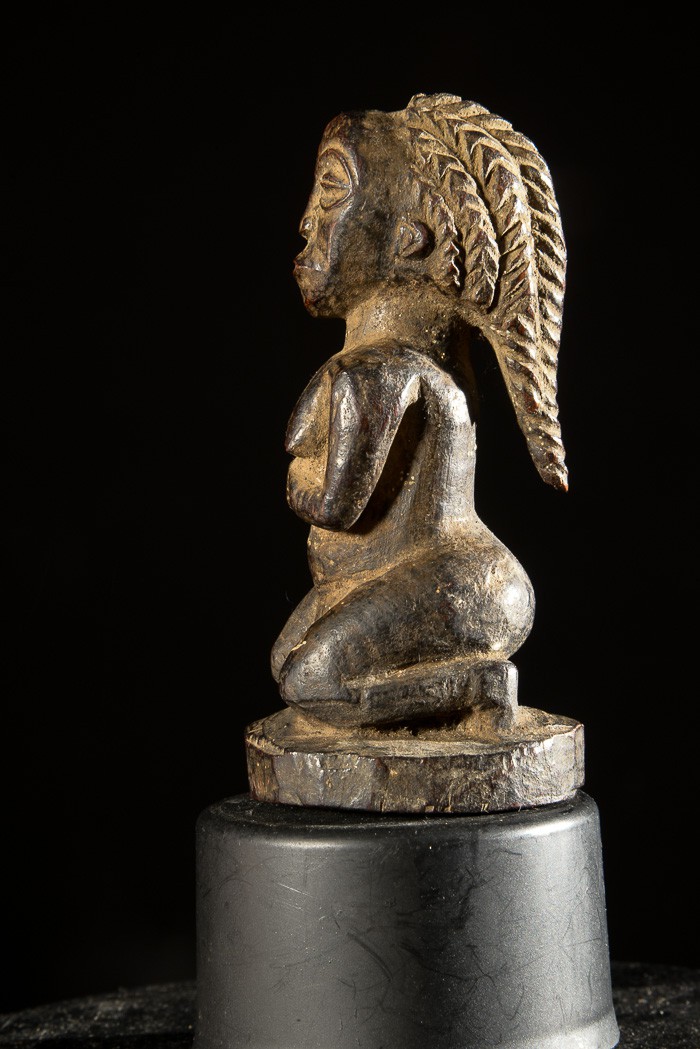 Statue cultuelle amulette - Tabwa - RDC Zaire