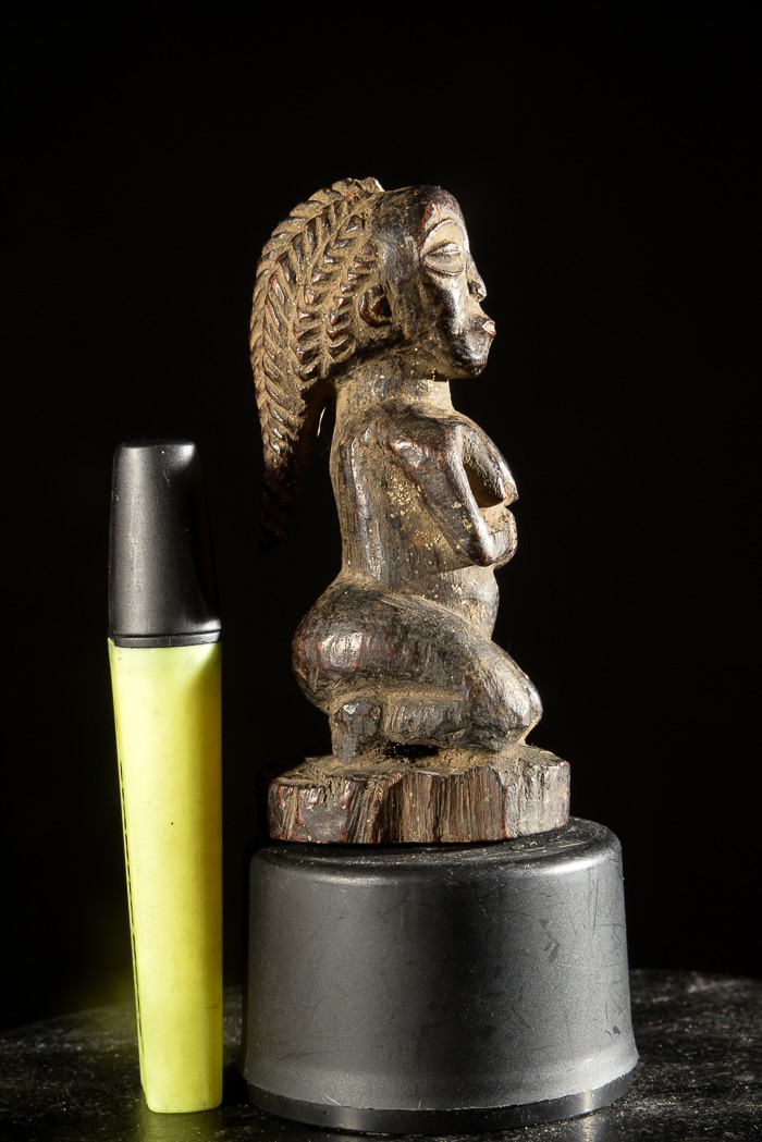 Statue cultuelle amulette - Tabwa - RDC Zaire