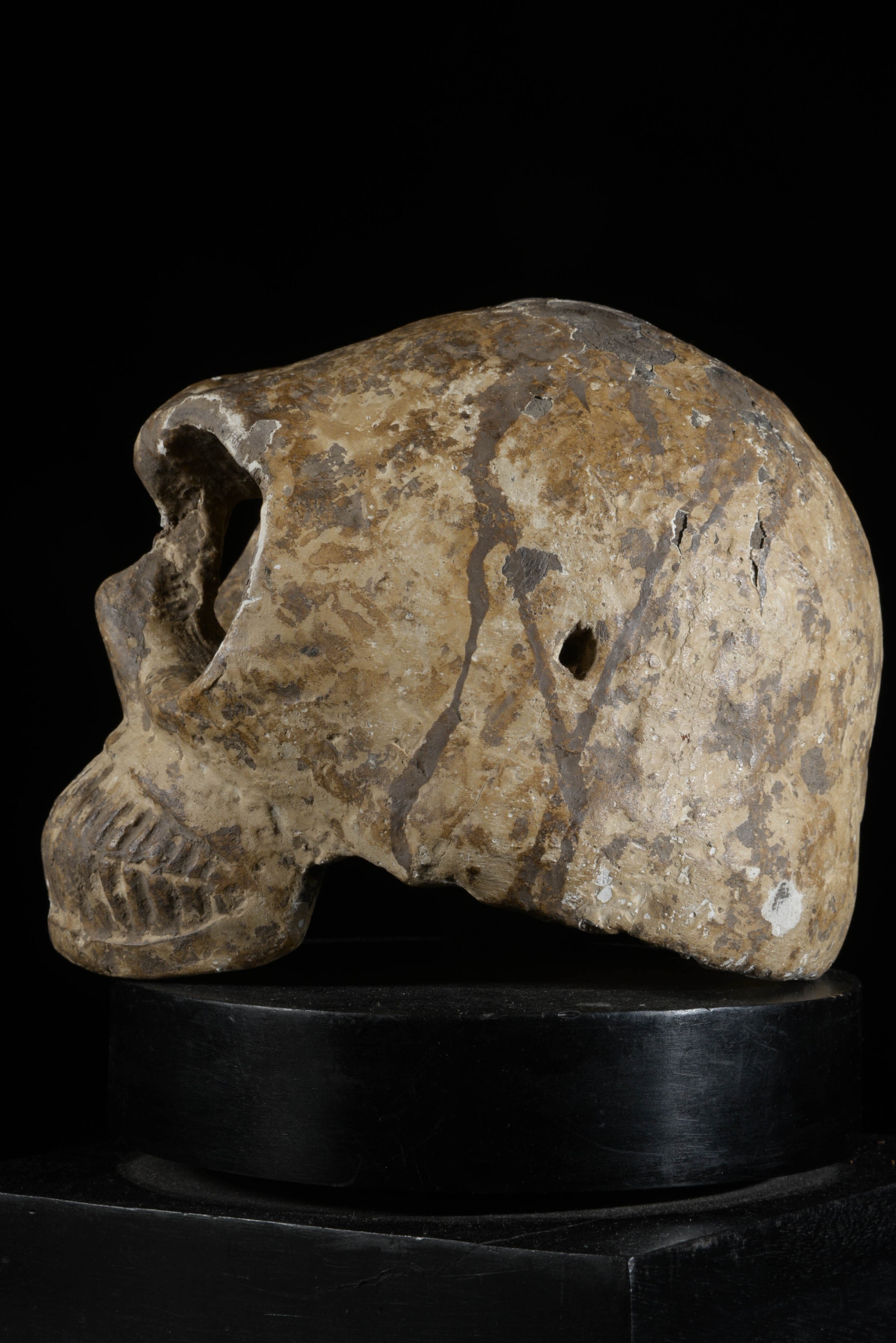 Crâne d'autel funéraire - Tiv - Nigeria