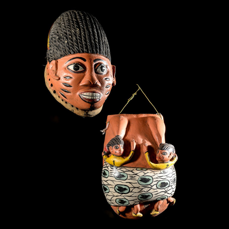 Masque ventre Gelede - Yoruba - Nigeria / Benin