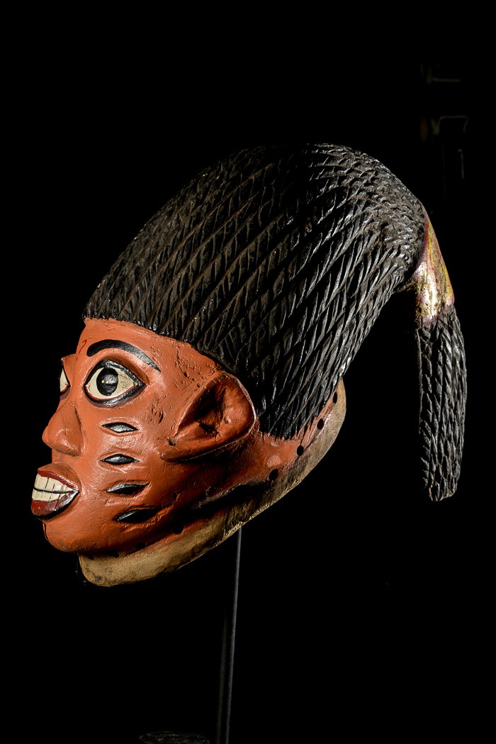 Masque ventre Gelede Twins - Yoruba - Nigeria / Benin