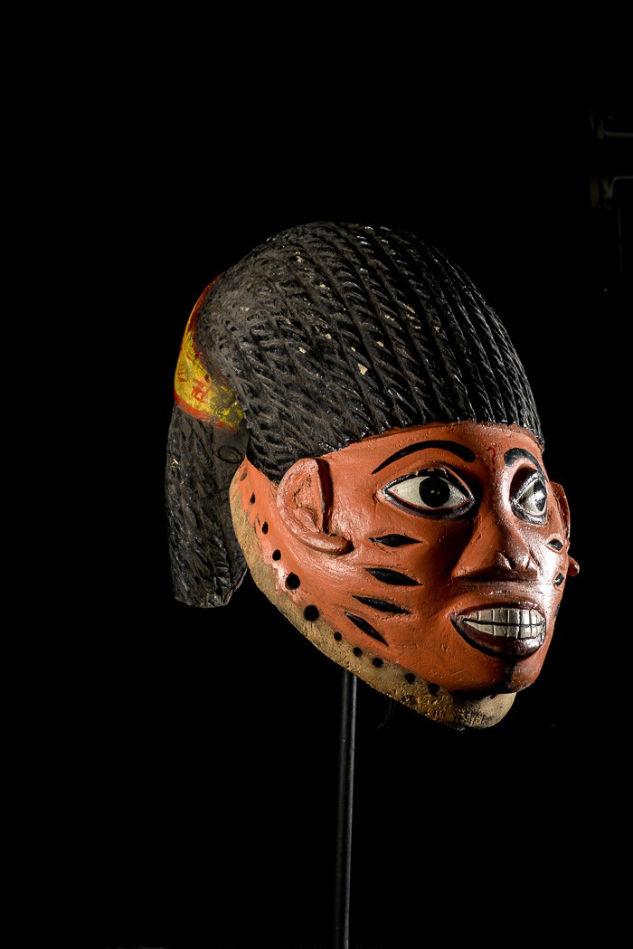 Masque ventre Gelede Twins - Yoruba - Nigeria / Benin