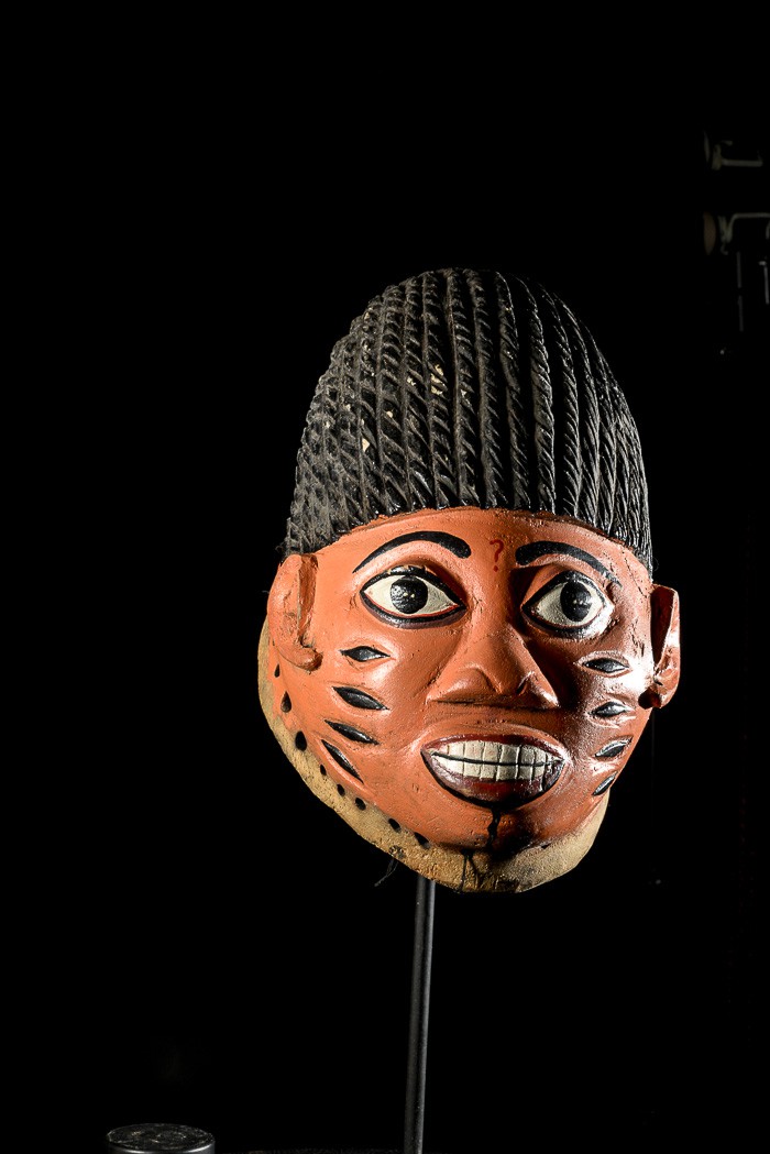 Masque ventre Gelede Twins - Yoruba - Nigeria / Benin