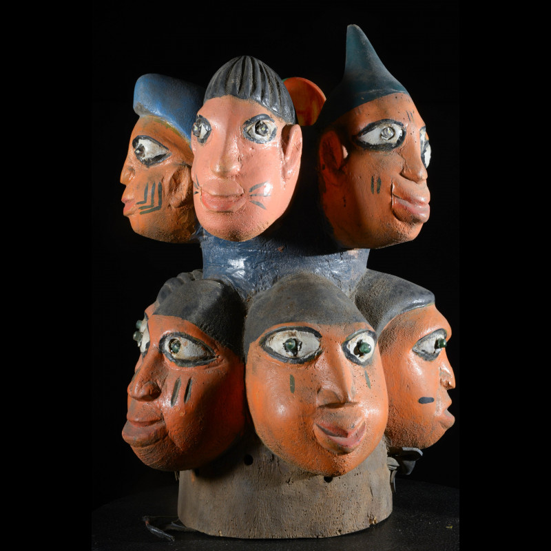 Masque ventre Gelede - Yoruba - Nigeria / Benin