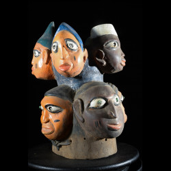 Masque ventre Gelede - Yoruba - Nigeria / Benin