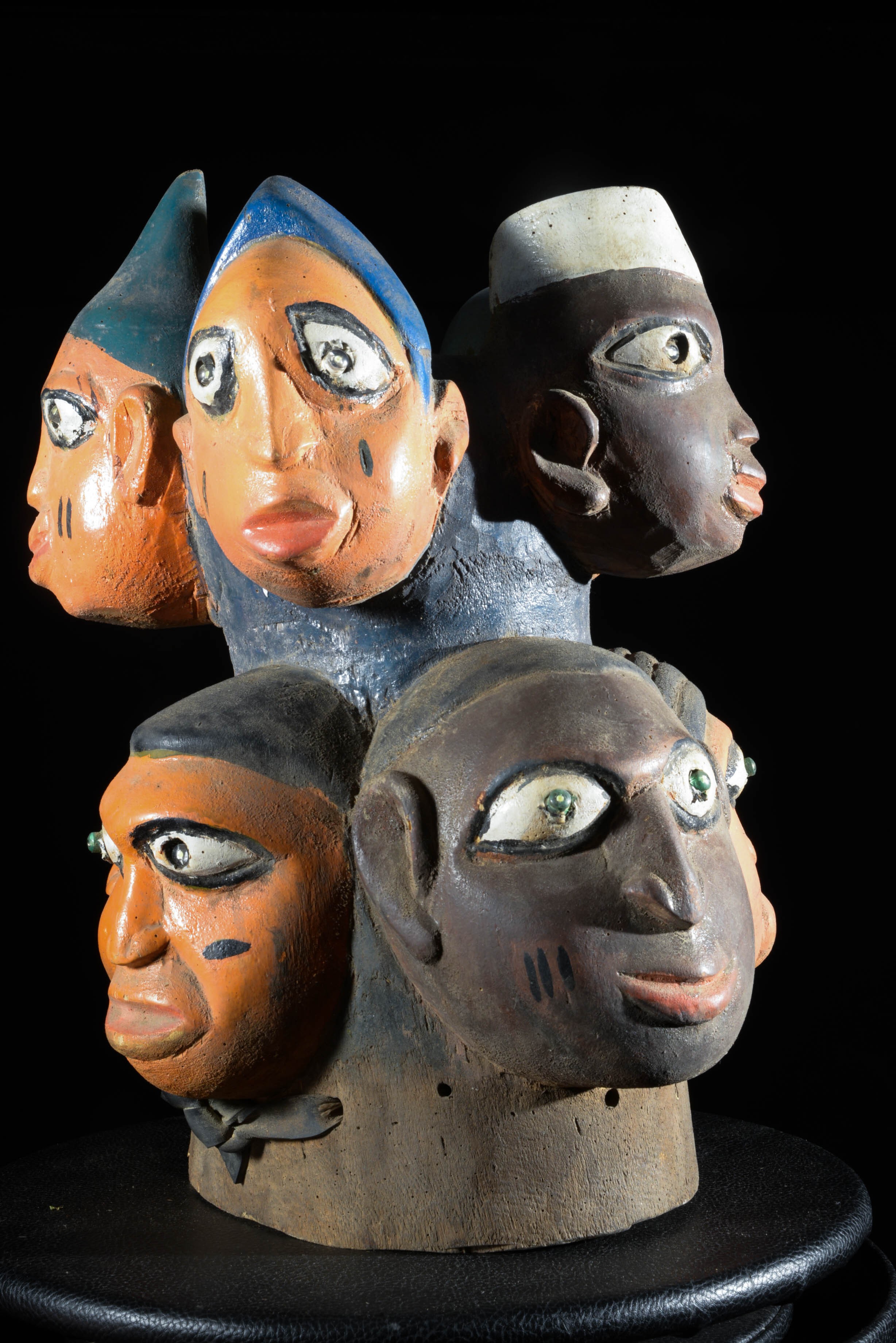 Masque ventre à LED - Yoruba - Nigeria / Benin