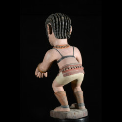 Statue squelette - MIbibio Anang - Nigeria