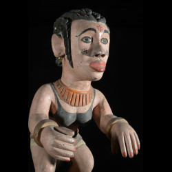 Statue squelette - MIbibio Anang - Nigeria