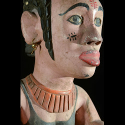 Statue squelette - MIbibio Anang - Nigeria