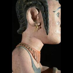 Statue squelette - MIbibio Anang - Nigeria