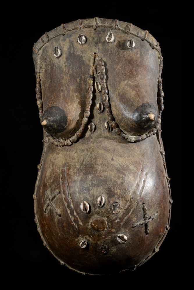 Masque ventre feminin Ndimu - Makonde - Tanzanie