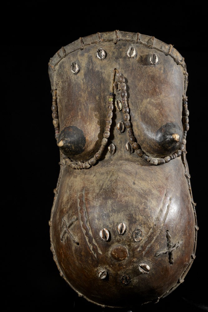 Masque ventre feminin Ndimu - Makonde - Tanzanie