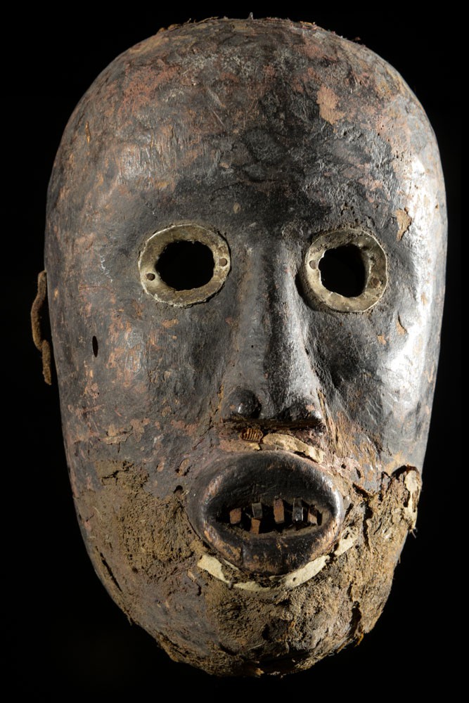 Masque ancien de course Gunye Ge - Dan Yacouba - Liberia