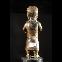 Nain de cour en bronze - Bini - Nigeria - Bronzes d’ife