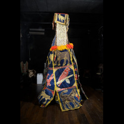 Egun - Costume de danse complet du culte Egungun - Yoruba - Benin / Nigeria