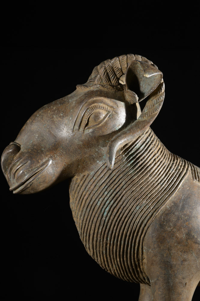 Belier Royal aquamanille - Bini Edo - Nigeria - Bronzes Benin