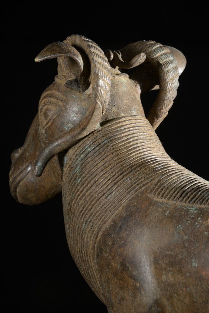 Belier Royal aquamanille - Bini Edo - Nigeria - Bronzes Benin