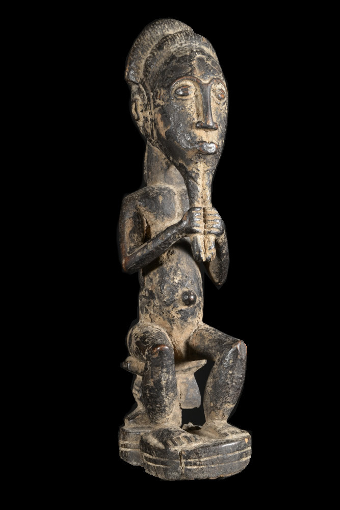 Statue votive de chef Waka Sran - Baoule - Côte d'Ivoire