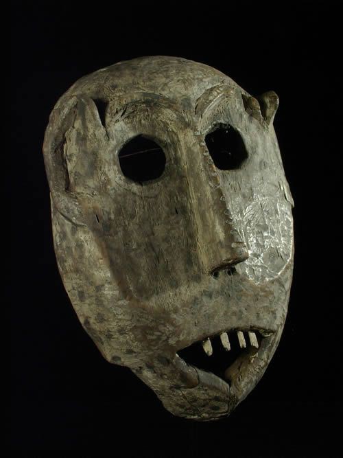Masque ancien - Ngbaka - RDC Zaire / Soudan - Masques africains