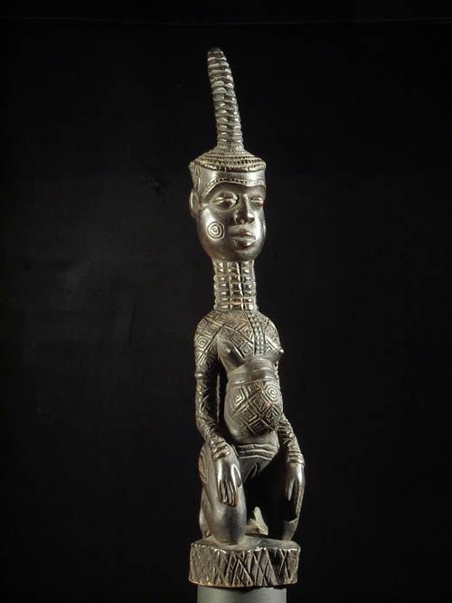Statuette ancetre Totshi - Ndengese - RDC Zaire - Statuette afri
