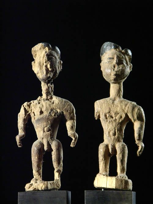 Couple de jumeaux - Fon - Benin - Statues Africaines